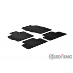 Original Gledring Passform Fußmatten Gummimatten 4 Tlg.+Fixing - Mazda CX-7 2007 -> Nur für Benziner